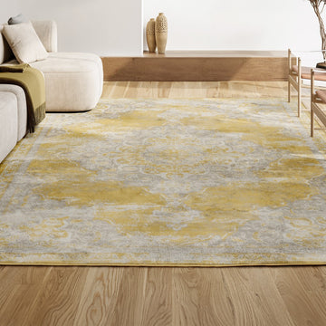 Alhambra Ornate Medallion Modern Area Rug